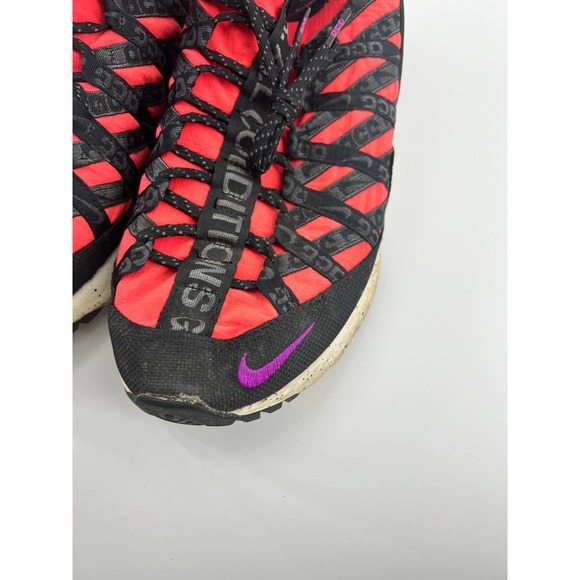 Nike ACG React Terra Gobe 5 Trail Running Sneakers Red Black Men's Size 9 - Picture 7 of 9